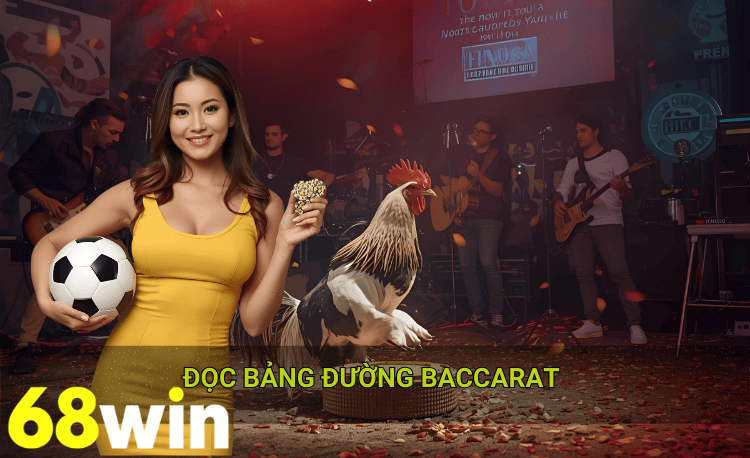 Đọc bảng đường baccarat 68win