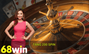 Tặng 200 spin hot 68win